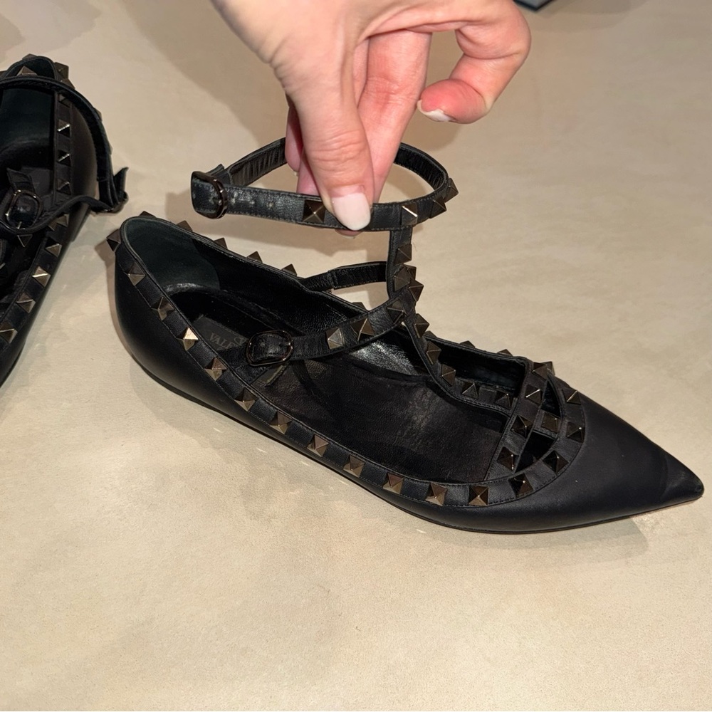 Valentino RockStud Balet Flats - Picture 2 of 16